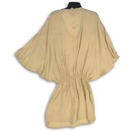 NWT Romeo & Juliet Couture Womens Beige Floral Pullover Blouson Dress Size L alternative image