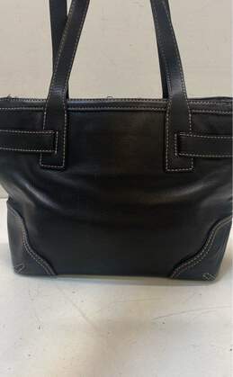 Michael Kors Black Leather Small Tote Bag alternative image