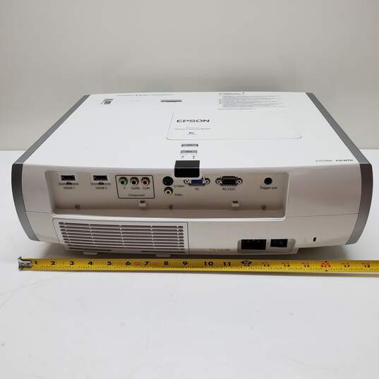 Epson PowerLite Home Cinema 8350 1080p 3LCD Projector Untested image number 3