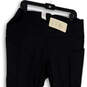 NWT Womens Black Elastic Waist Pull-On Activewear Ankle Leggings Size 2X image number 4