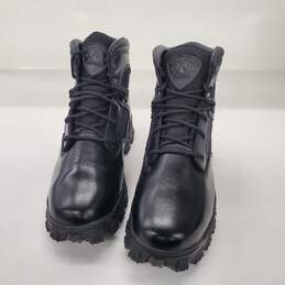 Rocky Men's Alpha Force Waterproof Public Service Boot in Black Leather Size 9W alternative image