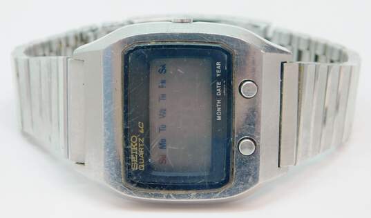 Buy the Vintage 70s Seiko Quartz LC Day/Date Digital 0674-5009 Watch |  GoodwillFinds