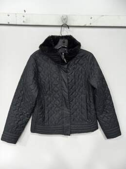 Marmot Black Quilted Full Zip Jacket Women's Size M