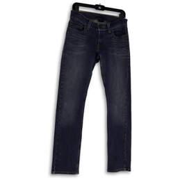 Womens Blue 542 Denim Medium Wash Pockets Stretch Skinny Leg Jeans Size 2