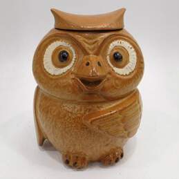 Vintage McCoy Ceramic Owl Cookie Jar