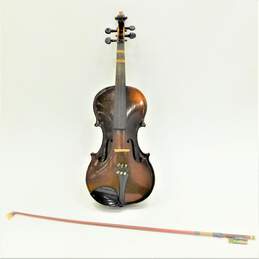 VNTG The Jackson-Guldan Violin Co. Brand 7/8 Size Violin w/ Case and Bow (Parts and Repair) alternative image