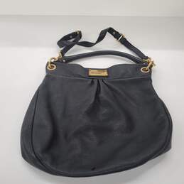 Marc by Marc Jacobs Classic Q Black Leather Hillier Hobo Bag