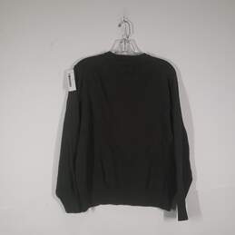 Mens Regular Fit Knitted V-Neck Long Sleeve Pullover Sweater Size Medium alternative image