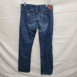 AG Adriano Goldschmid The Tomboy Relax Straight Distressed Blue Denim Jeans Size 29 R X 25 alternative image