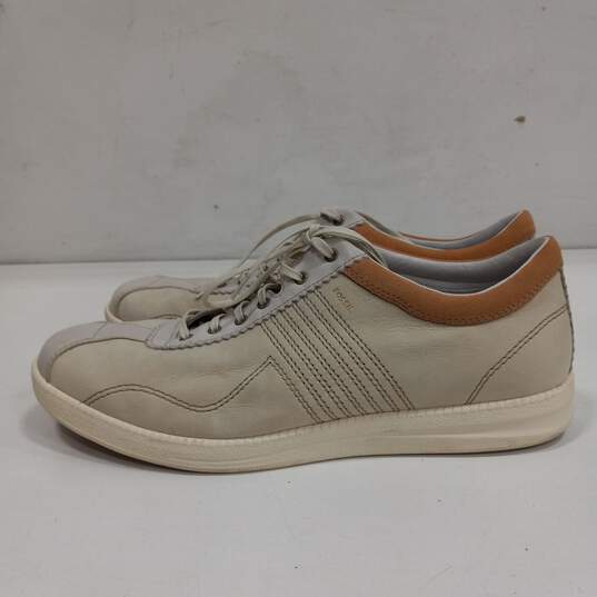Men’s Fossil Leather Hamilton Tennis Sneakers Sz 11 image number 3