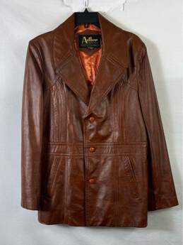 Adler Leather MFG. CO. Brown Jacket - Size 42