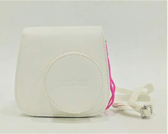 Fujifilm Brand Instax Mini 8 Model Pink Instant Camera w/ White Carrying Case image number 1