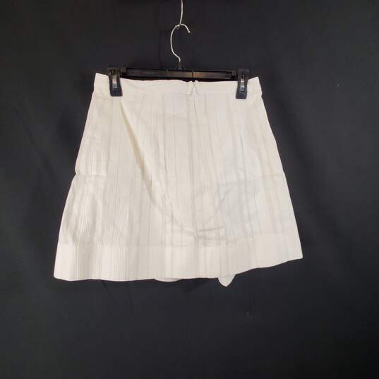 The Limited Women White Mini Skirt Sz 4 NWT image number 4