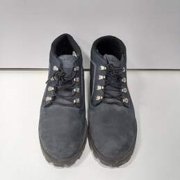 Men's Black Leather Boots Size 10.5