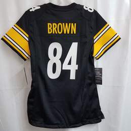 Women's NFL Pittsburg Steeler's Antonio Brown #84 Jersey Size S NEW alternative image