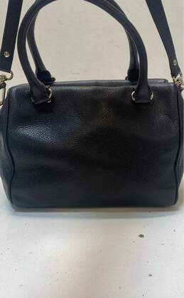 Kate Spade Grant Park Shelby Black Leather Small Shoulder Zip Satchel Bag alternative image