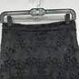 Lulus Women's Black Floral Lace Overlay Skirt Size S image number 3