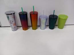 6PC Starbucks Straw Tumbler Cups Bundle alternative image