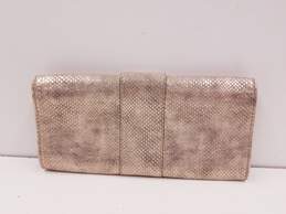 Michael Kors Brown Embossed Clutch Bag alternative image