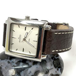 Designer Skagen 251SSLW Silver-Tone Stainless Steel Analog Wristwatch