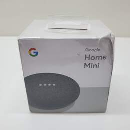 Google Home Mini Smart Assistant - Charcoal Sealed