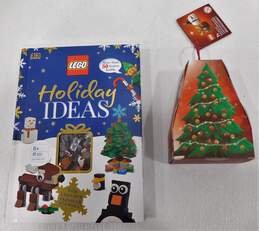 Holiday Lot of Legos Snowman & Reindeer Duo (854050)W/ Idea Book