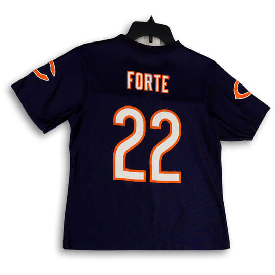 Buy the Womens Blue Chicago Bears Forte #22 Short Sleeve Football Jersey  Size M