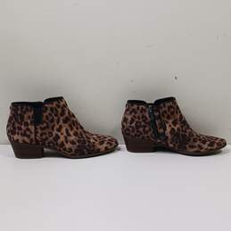Sam Edelman Women's Preston Leopard Print Side Zip Ankle Boots Size 7 alternative image
