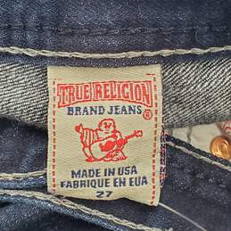 True Religion Women Dark Blue Jeans Sz 27