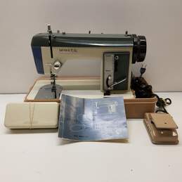 White Zig Zag Stitcher Sewing Machine