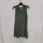 Women's Gap A-Line Forrest Green Dress Size M NWT image number 1