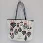 Brighton Christmas Love Notes White Patterned Tote Bag image number 2