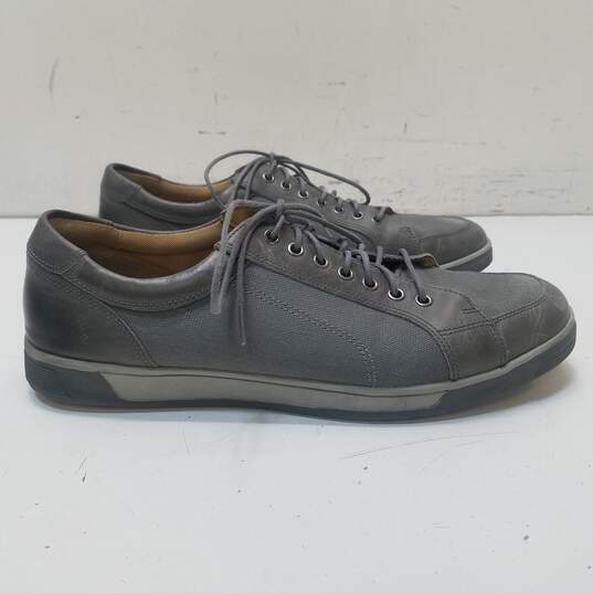 Cole Haan C13397 Vartan Gray Canvas Oxford Shoes Men's Size 12 M image number 1