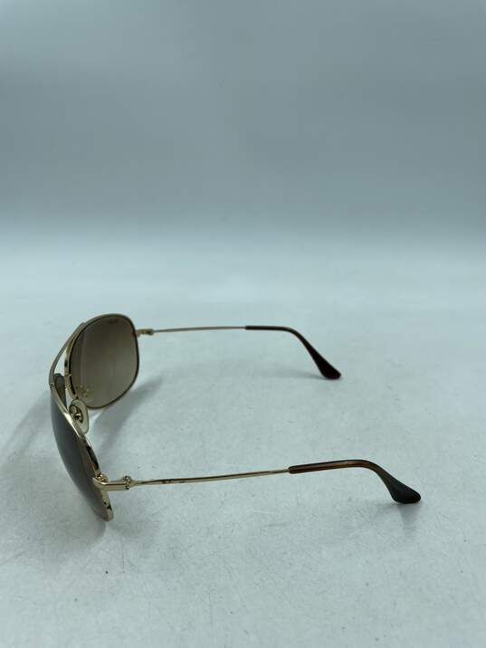 Ray-Ban Aviator Gold Tinted Sunglasses image number 4