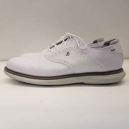 Footjoy Men's Traditional White Golf Shoes Sz. 14W alternative image