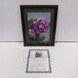 Framed & Signed Purple Majesty Cactus Print by Sue Ann Dickey w/COA image number 1