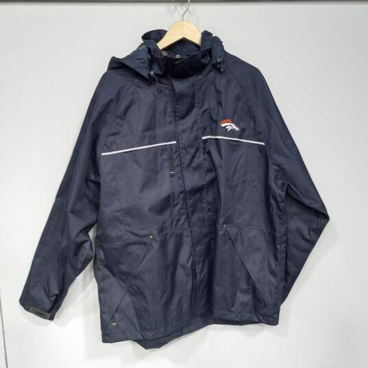 Dunbrooke Men's NFL Navy Denver Broncos Jacket Size 2XL NWT image number 1