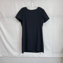 MNG Navy Blue Short Sleeved Sheath Dress WM Size 8 NWT alternative image