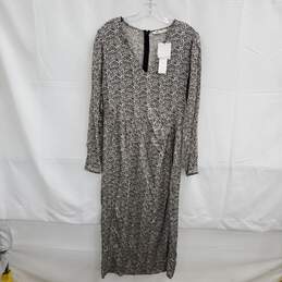 Zara The Tami Dress Long Sleeve Zip Back Dress NWT Size L