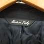 Black Hathaway Platinum Men's Cashmere Coat SZ-Approx. Med image number 4