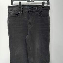 Calvin Klein Black High Rise Straight Jeans Size 28 alternative image