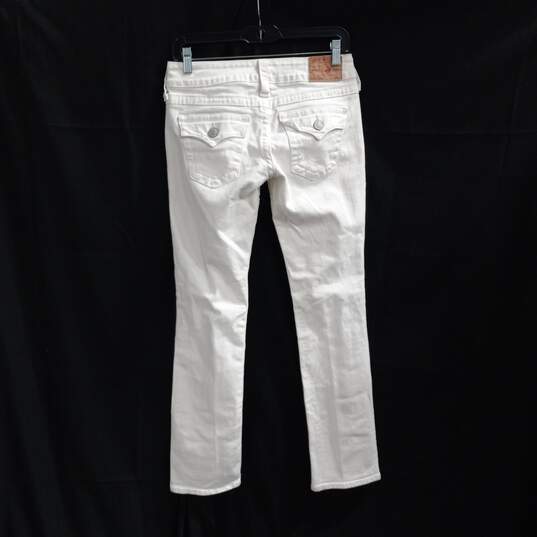 True Religion Women's Billy White Jeans Size 27 image number 2