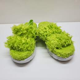 UGG Women’s Fluff Sugar Slingback Sandals-Apple Green