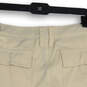 NWT Mens Tan Flat Front Slash Pocket Chino Shorts Size 31 image number 4