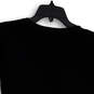 Womens Black Graphic Round Neck Short Sleeve Pullover T-Shirt Size XS image number 4