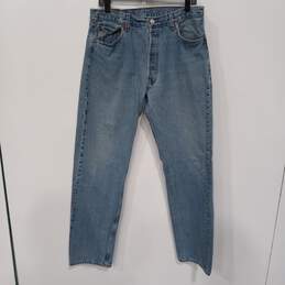 Men's Levi's Blue Denim Jeans Sz 36x34