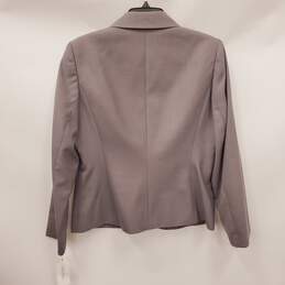 Calvin Klein Women Grey Blazer Suit Jacket10 NWT