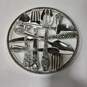 Silver Plate Cutlery Trivet Wall Decor image number 1
