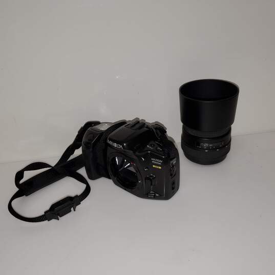 Untested Minolta Maxxum 400si 35mm Camera + Promaster Spectrum 7 Lens P/R image number 1