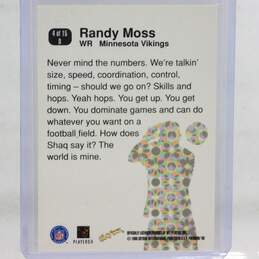 1998 HOF Randy Moss Skybox Premium Rookie D'Stroyers Minnesota Vikings alternative image